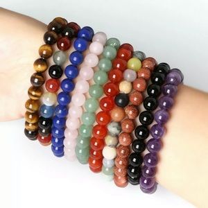 3 Bracelet GIFTS Men’s/Unisex U can choose the gemstones